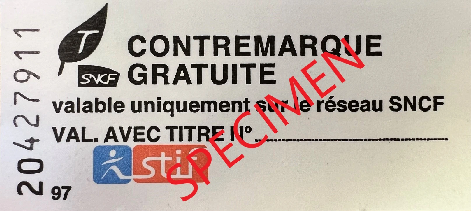 Contramarque de Passage